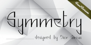 Symmetry Font Download