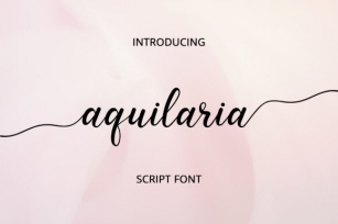 Aquilaria Font Download