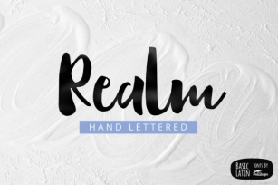 Realm Font Download