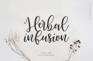Herbal Infusion Font Download