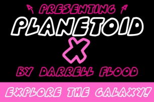 Planetoid X Font Download