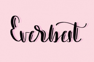 Everbest Font Download