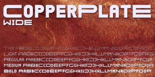 Copperplate Wide Font Download