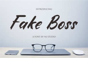 Fake Boss Font Download
