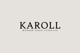 Karoll Font Download