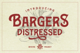 Bargers Distressed Font Download