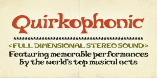 Quirkophonic Font Download