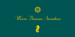 Micro Fleurons Font Download