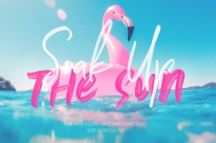 Soak Up The Sun Duo Font Download