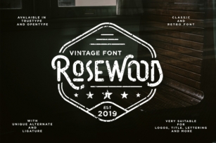 Rosewood Font Download