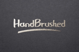 Handbrushed Font Download