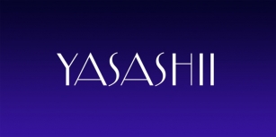 Yasashii Font Download