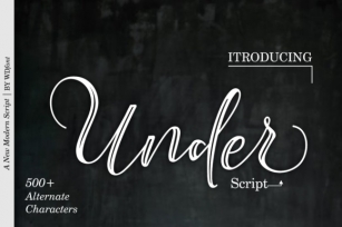 Under Script Font Download