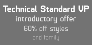 Technical Standard VP Font Download