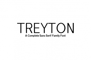 Treyton Font Download