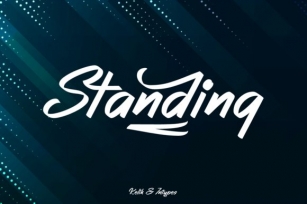 Standing Font Download