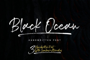 Black Ocean Font Download