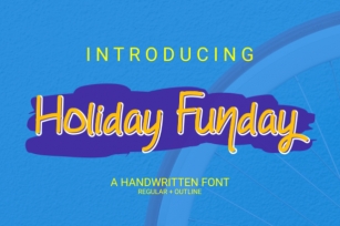 Holiday Funday Font Download