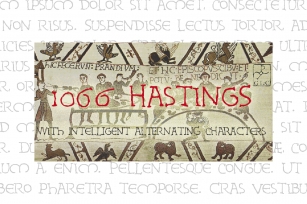 1066 Hastings Font Download