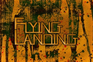 Flying Landing Font Download