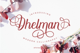 Dhelman Script Font Download