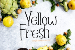 Yellow Fresh Font Download