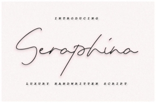 Seraphina Script Font Download
