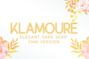 Klamoure Font Download