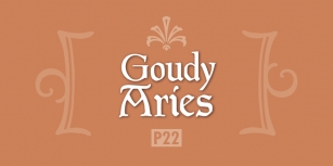 P22 Goudy Aries Font Download