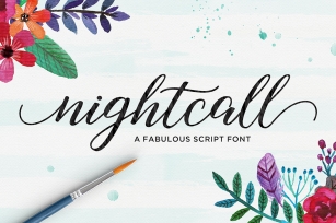 Nightcall Font Download