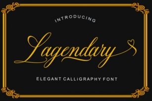 Lagendary Font Download