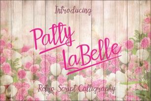 Patty LaBelle Font Download