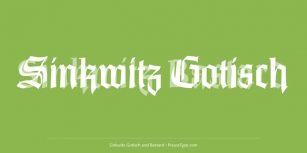 Sinkwitz Gotisch Font Download