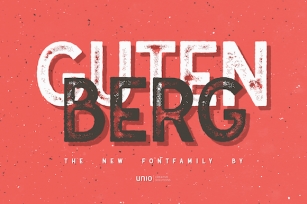 Gutenberg Family Font Download