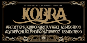 H74 Kobra Font Download