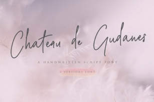 Chateau de Gudanes Font Download