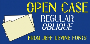 Open Case JNL Font Download