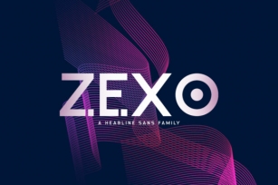 Zexo Family Font Download