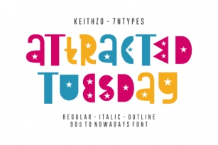 Attracted Tuesday Font Download