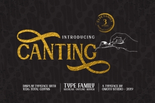 Canting Font Download