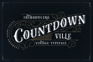 Countdown Ville Font Download