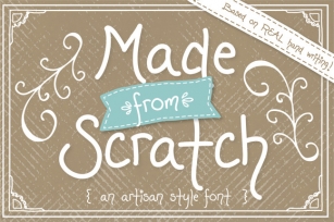 Made from Scratch Font Download