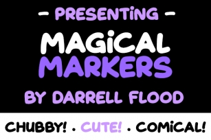 Magical Markers Font Download