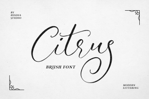 Citrus Font Download