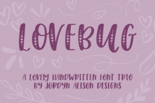 Lovebug Font Download