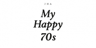 JHA My Happy 70s Font Download