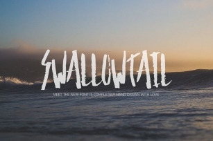 Swallow Tail Font Download