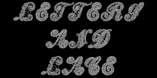 Letters And Lace Font Download