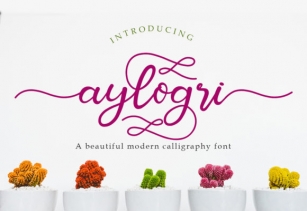 Aylogri Font Download