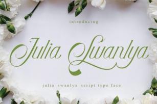 Julia Swanlya Font Download